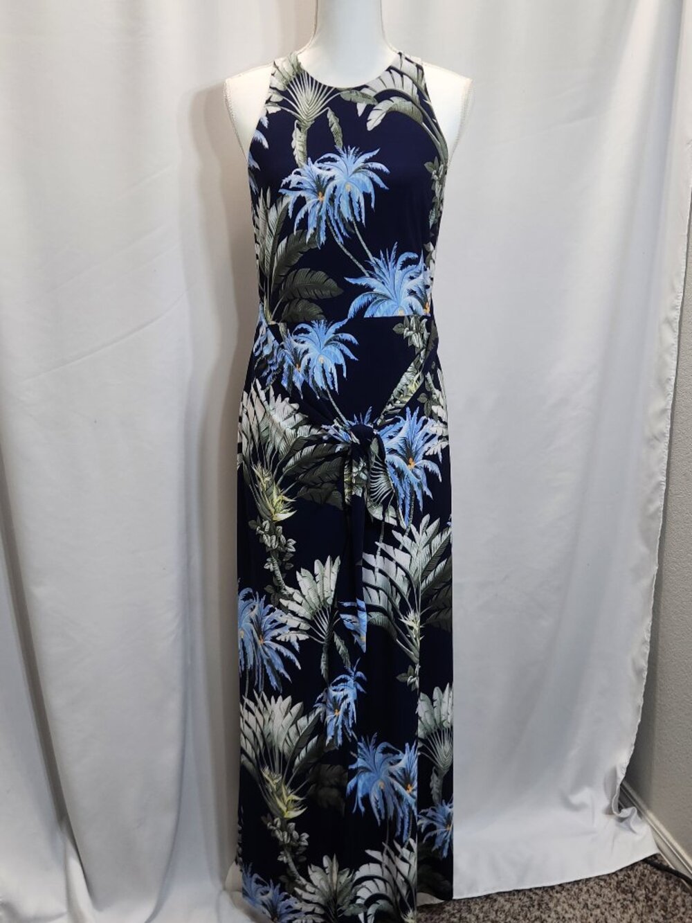 Tommy Bahama Jasmina Palisade Palms Maxi Wrap Dress Size S NWT